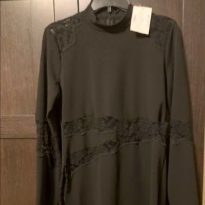 Sexy black lace dress. Guess brand